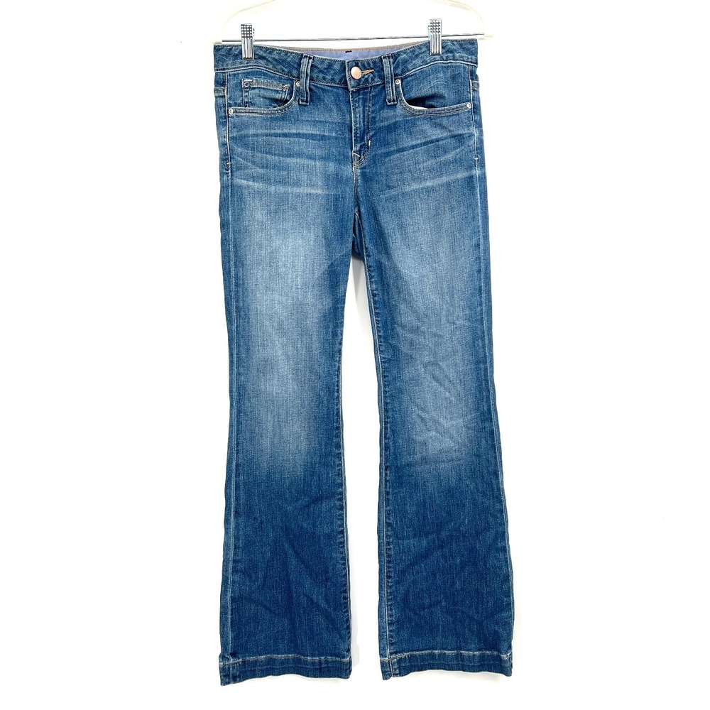 GAP 1969 long & Lean bootcut denim jeans y2k medium blue low rise 27 4 4A